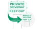 Private Driveway - Keep Out
