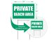 Private Beach Area