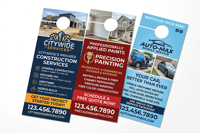 Custom yard sign example