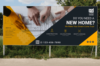 Large format signage